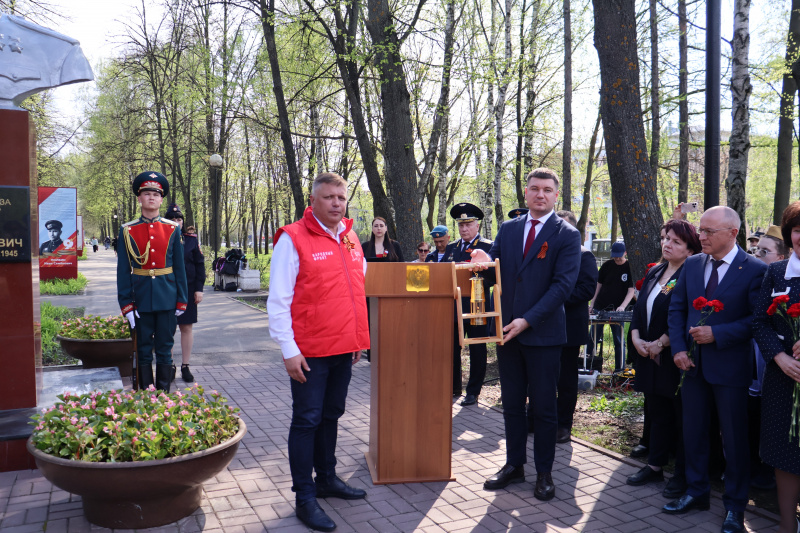 В Ульяновск прибыл «Огонь памяти»