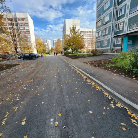 На бульваре Киевском, 8 выполнено благоустройство дворовой территории