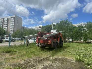 В Ульяновске продолжается установка дополнительных светоточек