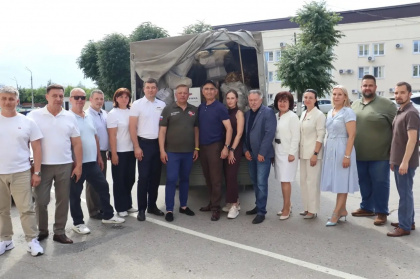 На Запорожское направление отправлена очередная партия гуманитарного груза