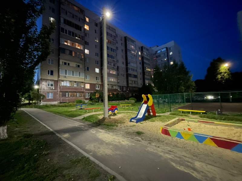В Ульяновске продолжается обновление уличного освещения